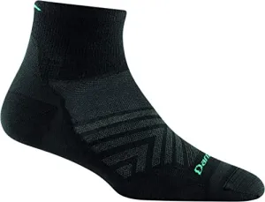 Darn Tough Womens 1044 Run 1/4 Crew Ultra-Lightweight Merino Wool Socks