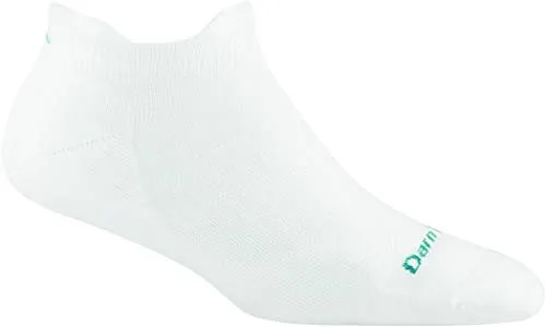 Darn Tough Womens 1052 Run Coolmax No Show Tab Ultra-Lightweight with Cushion Merino Wool Socks