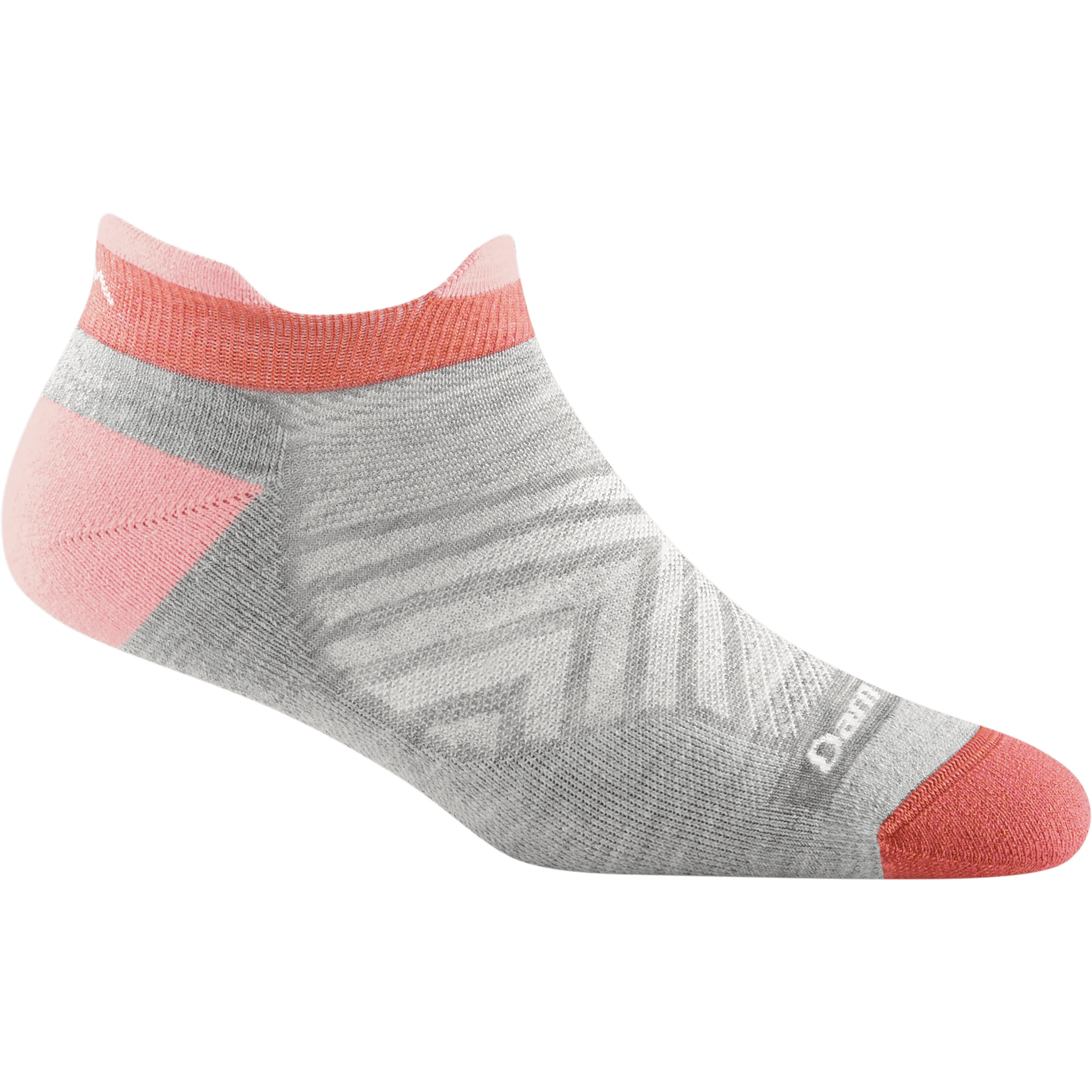 Darn Tough Womens Run No Show Tab Light Cushion Ultra-Lightweight Socks