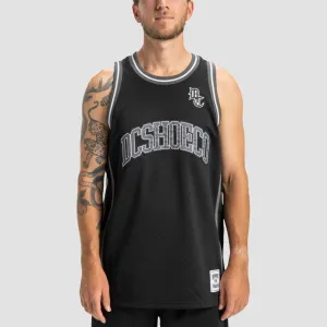 DC Hoops Basketball Jersey Vest Black