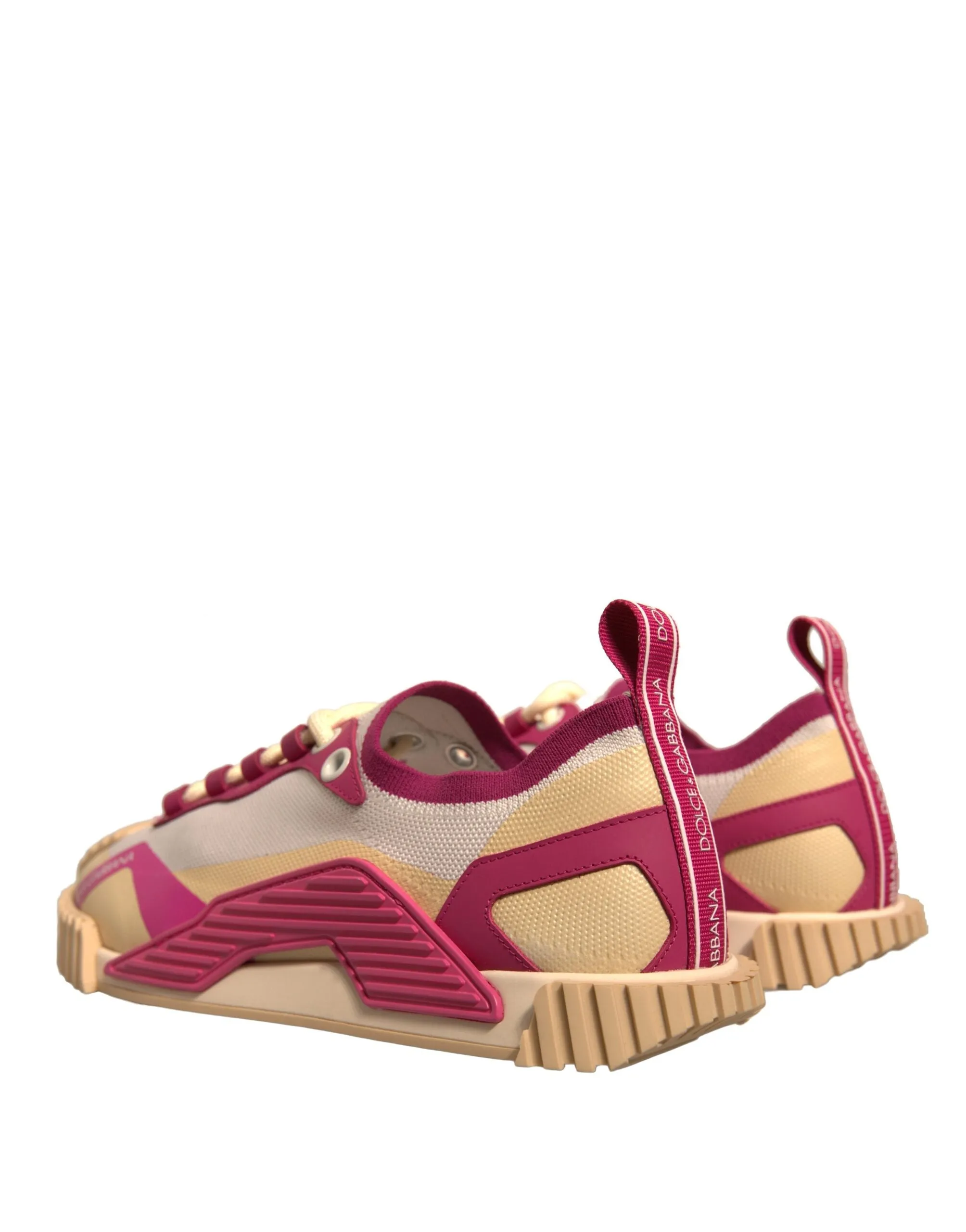 Dolce&Gabbana NS1 Women Multicolor Sneakers Nylon Low Top Trainer Shoes Sz EU 39