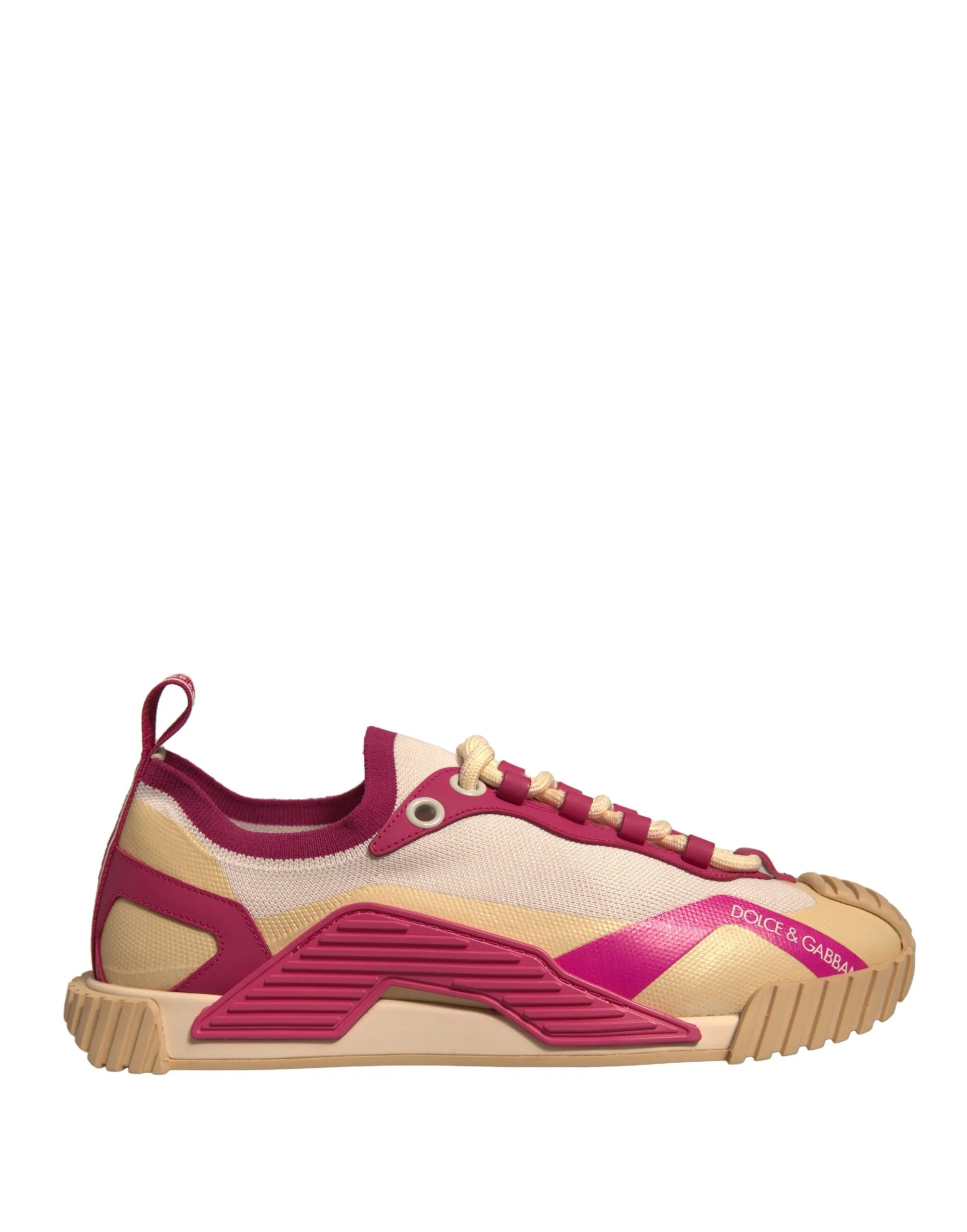 Dolce&Gabbana NS1 Women Multicolor Sneakers Nylon Low Top Trainer Shoes Sz EU 39