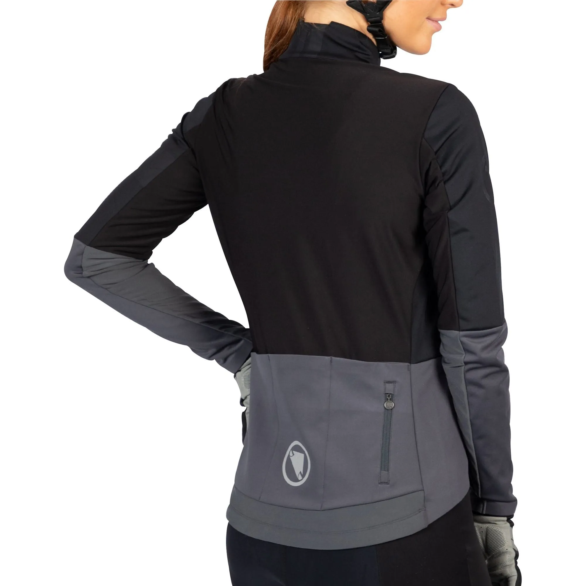 Endura FS260-Jetstream Long Sleeve Womens Cycling Jersey - Black