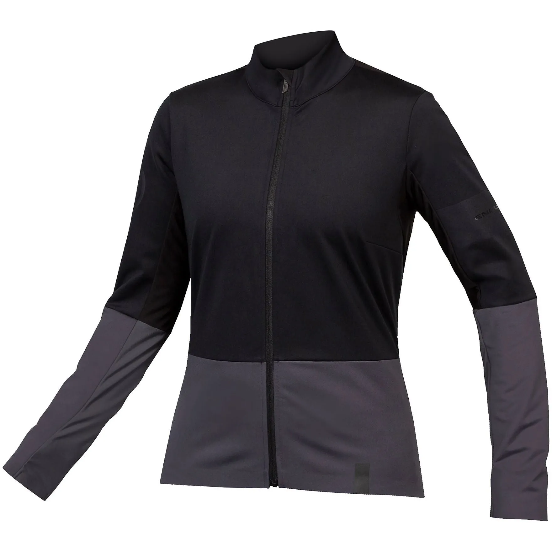 Endura FS260-Jetstream Long Sleeve Womens Cycling Jersey - Black