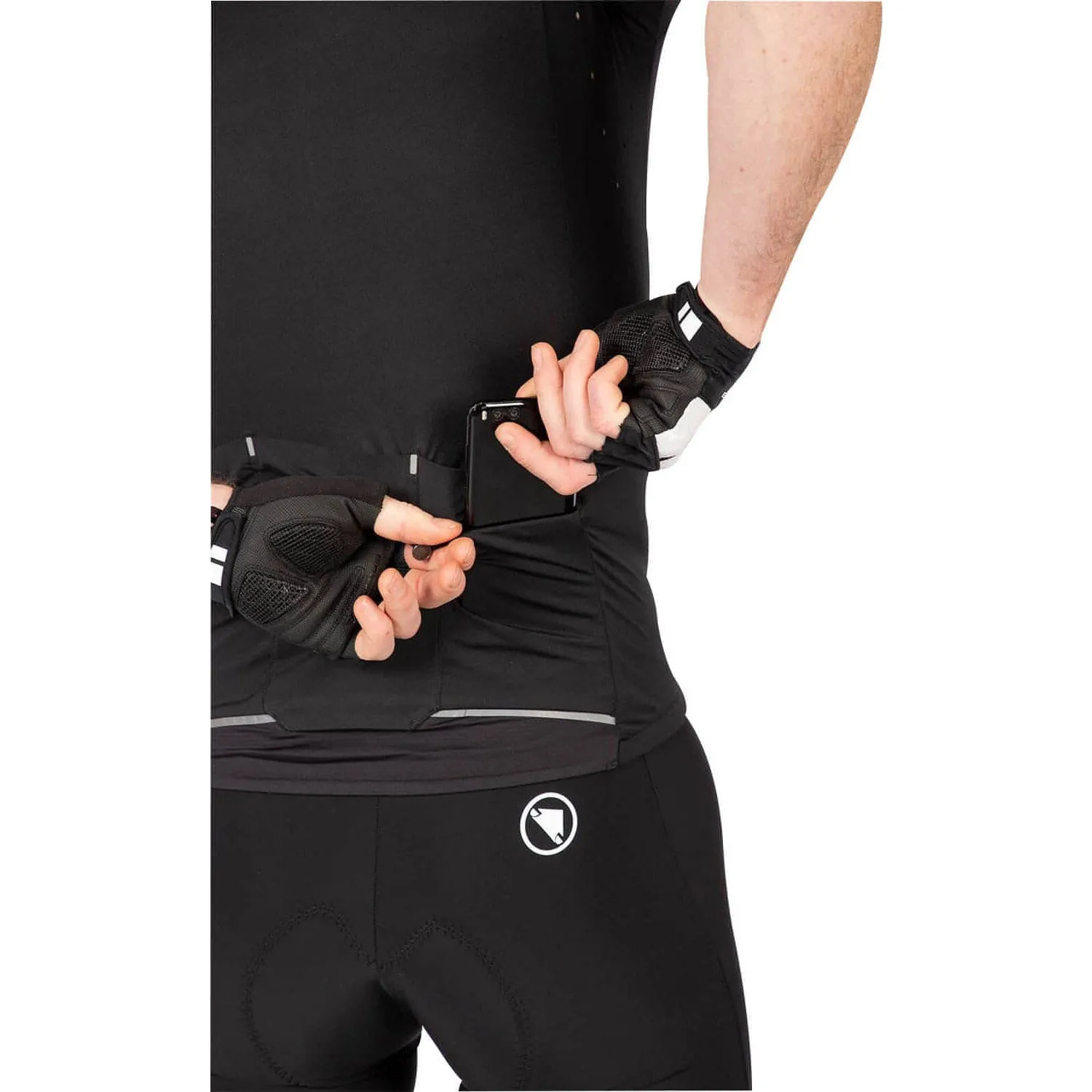 Endura Pro SL Short Sleeve Mens Cycling Jersey - Black
