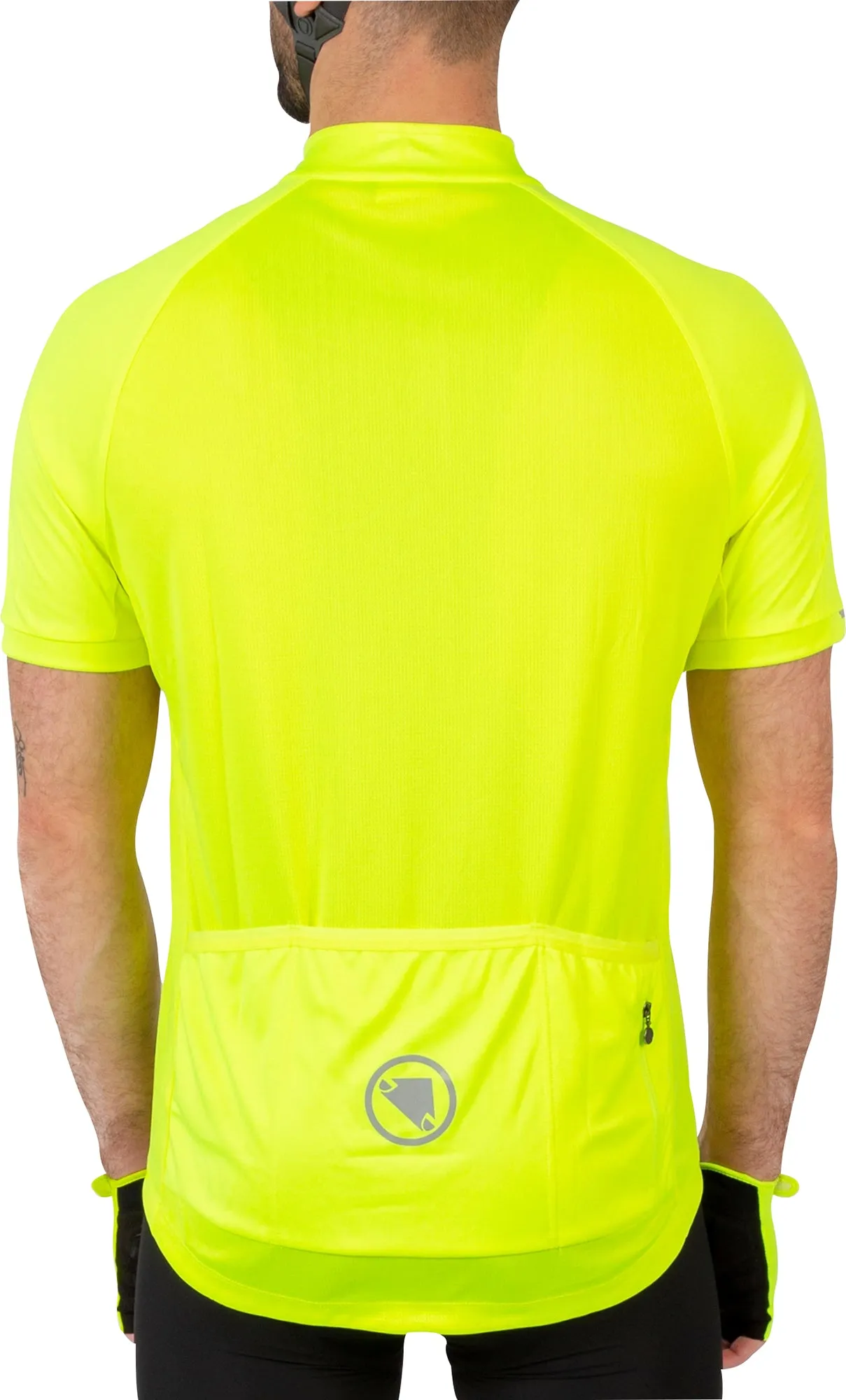 Endura Xtract II Short Sleeve Mens Cycling Jersey - Yellow