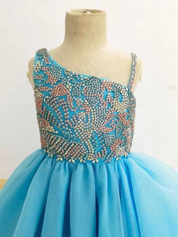 Fast Shipping Little GIrls Stunning Prom Couture