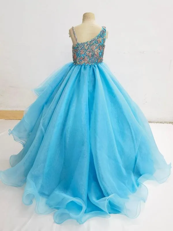 Fast Shipping Little GIrls Stunning Prom Couture