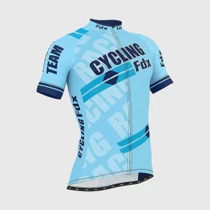 Fdx Core Blue Men's & Boy's Short Sleeve Summer Cycling Jersey