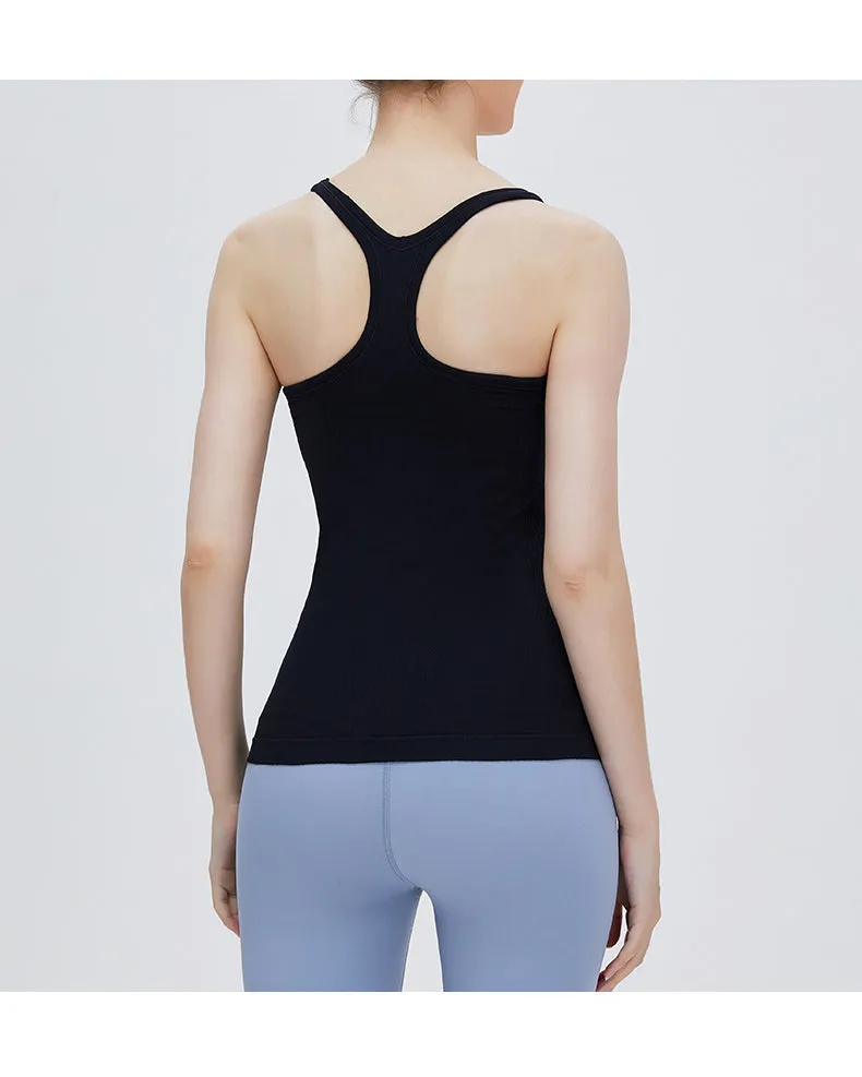 Fearless Club Strong Ribbed Tank - Black