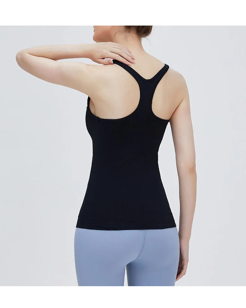 Fearless Club Strong Ribbed Tank - Black