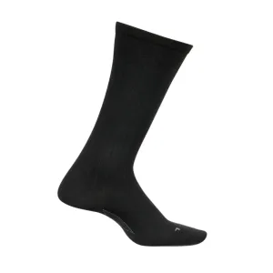 Feetures Mens Everyday Wide Rib Ultra Light Crew Socks