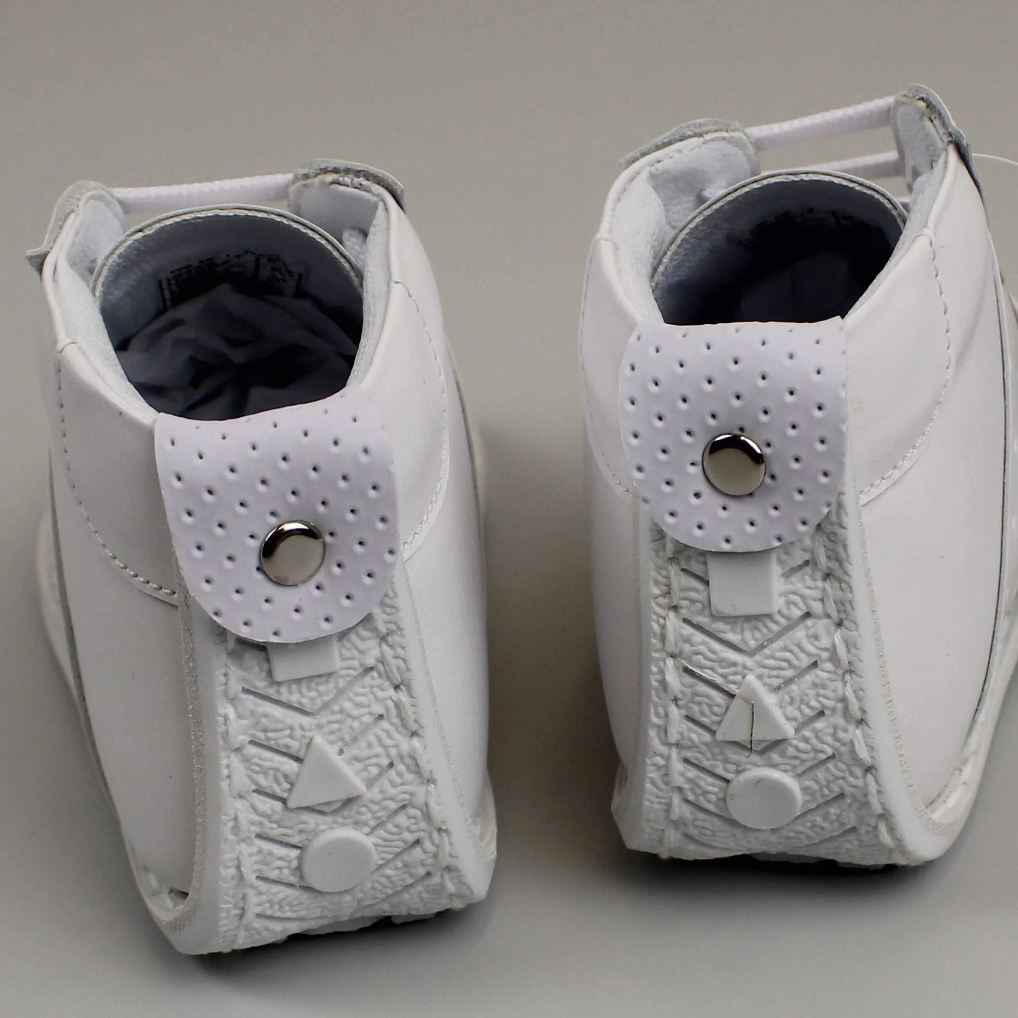 First Walker Shoes - Boys - Hard Sole White Leather - Pex Fynn