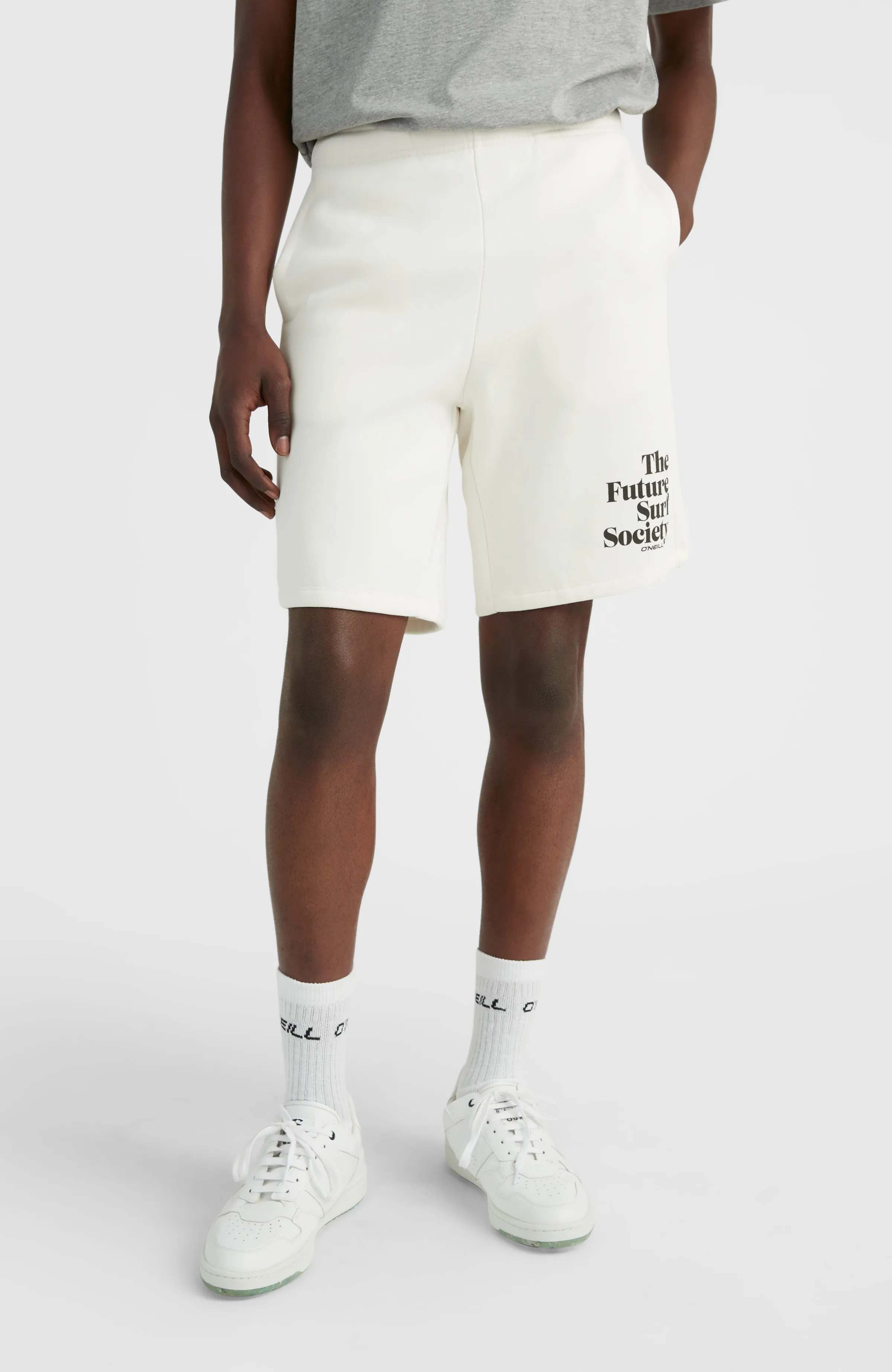 Future Surf Jogging-Shorts | Snow White