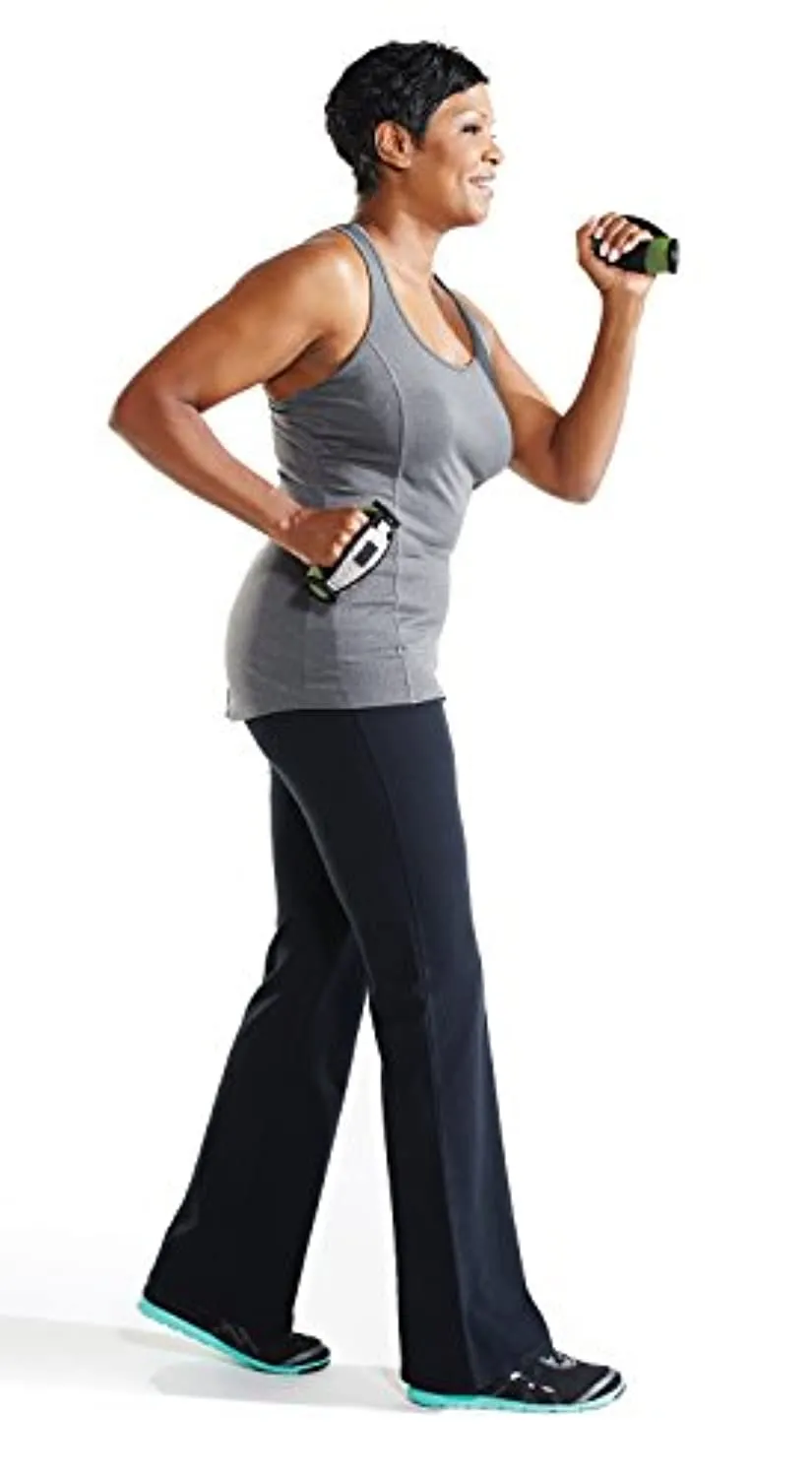 Gaiam Hand Weights for Women & Men Soft Dumbbell Walking Hand Weight Sets with Hand Strap - Walking, Running, Physical Therapy, Aerobics (Available in 2lb and 4lb Sets)
