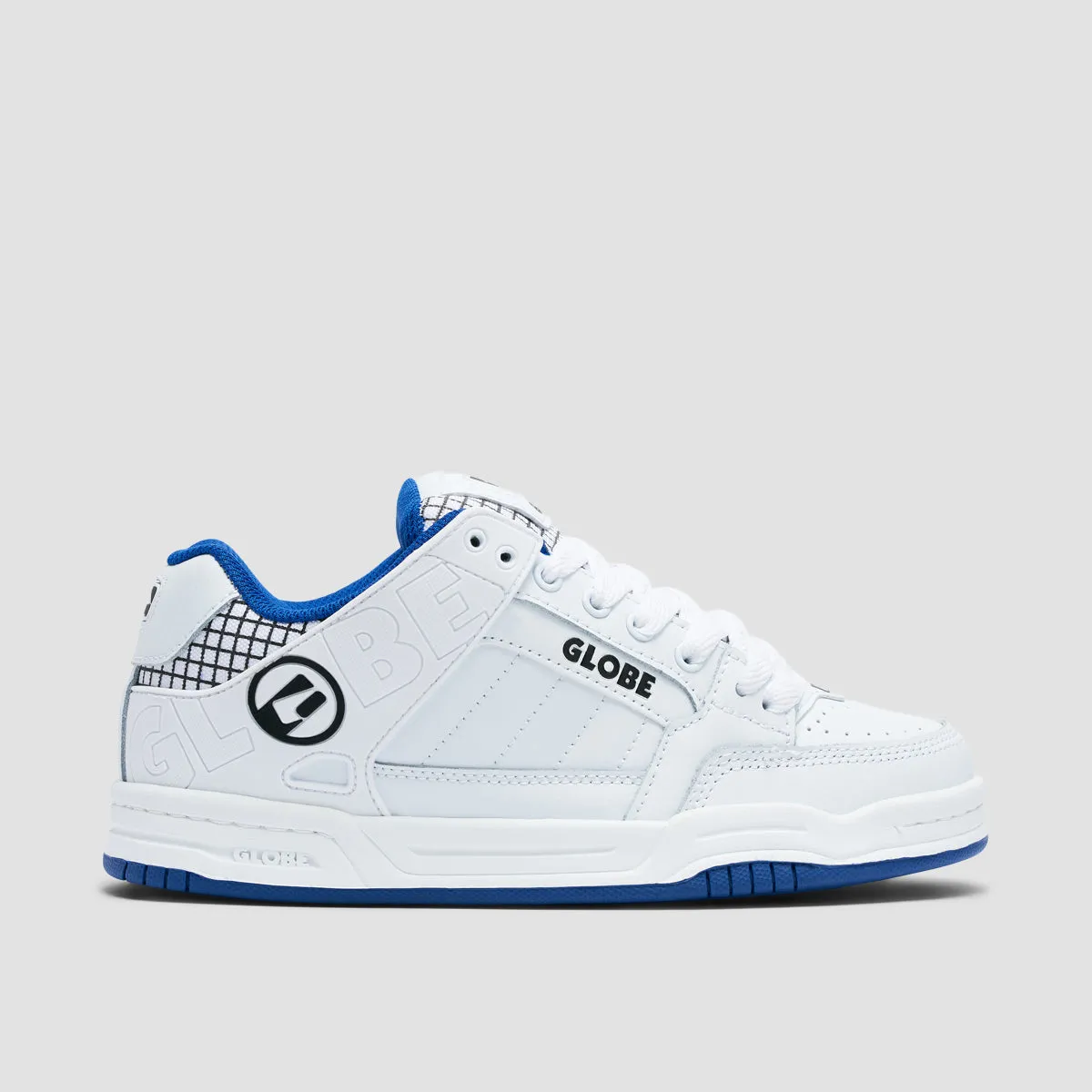 Globe Tilt Shoes - White/Cobalt - Kids