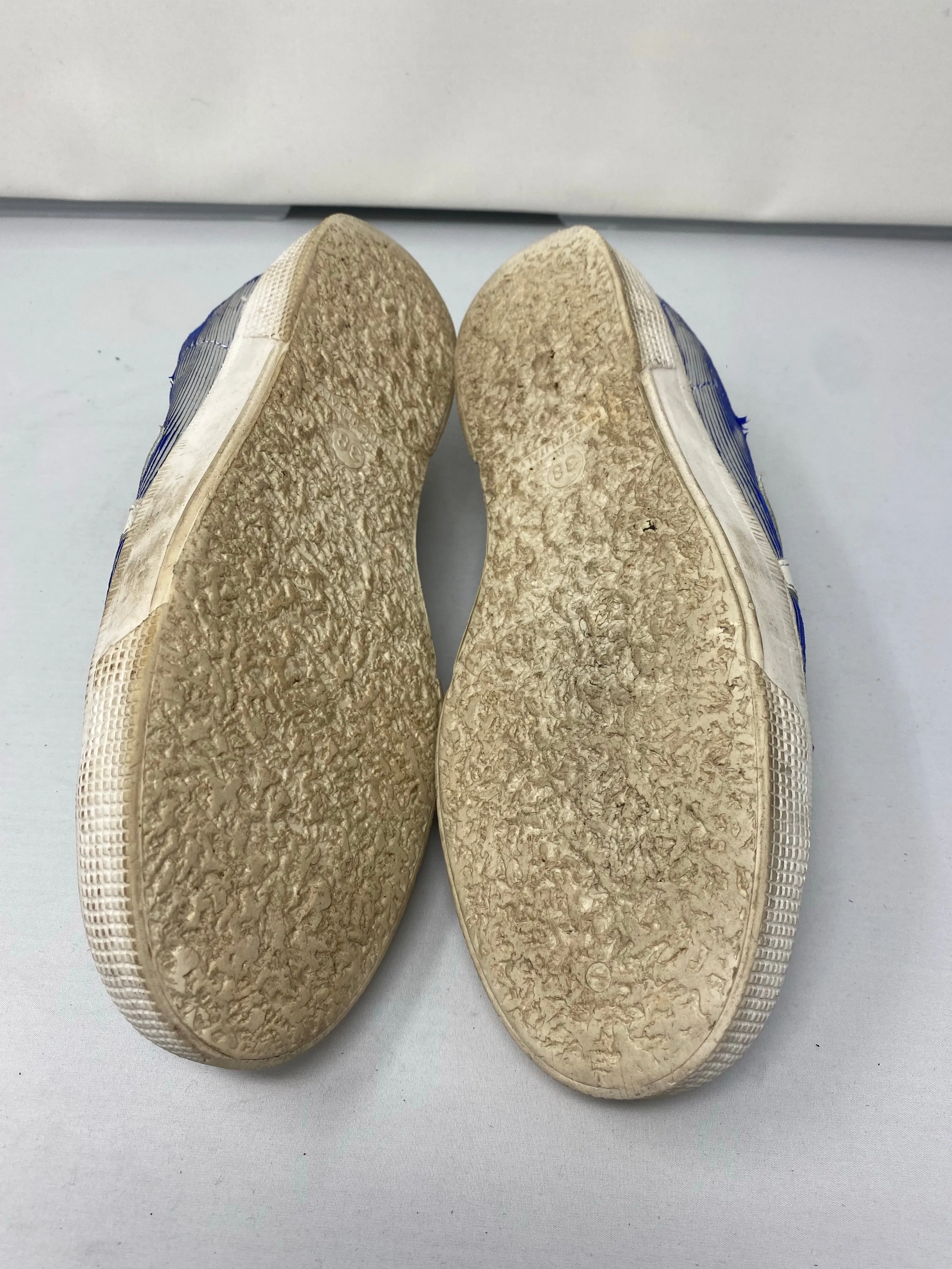 Golden Goose Silver Metallic MAY Sneaker with White leather Star