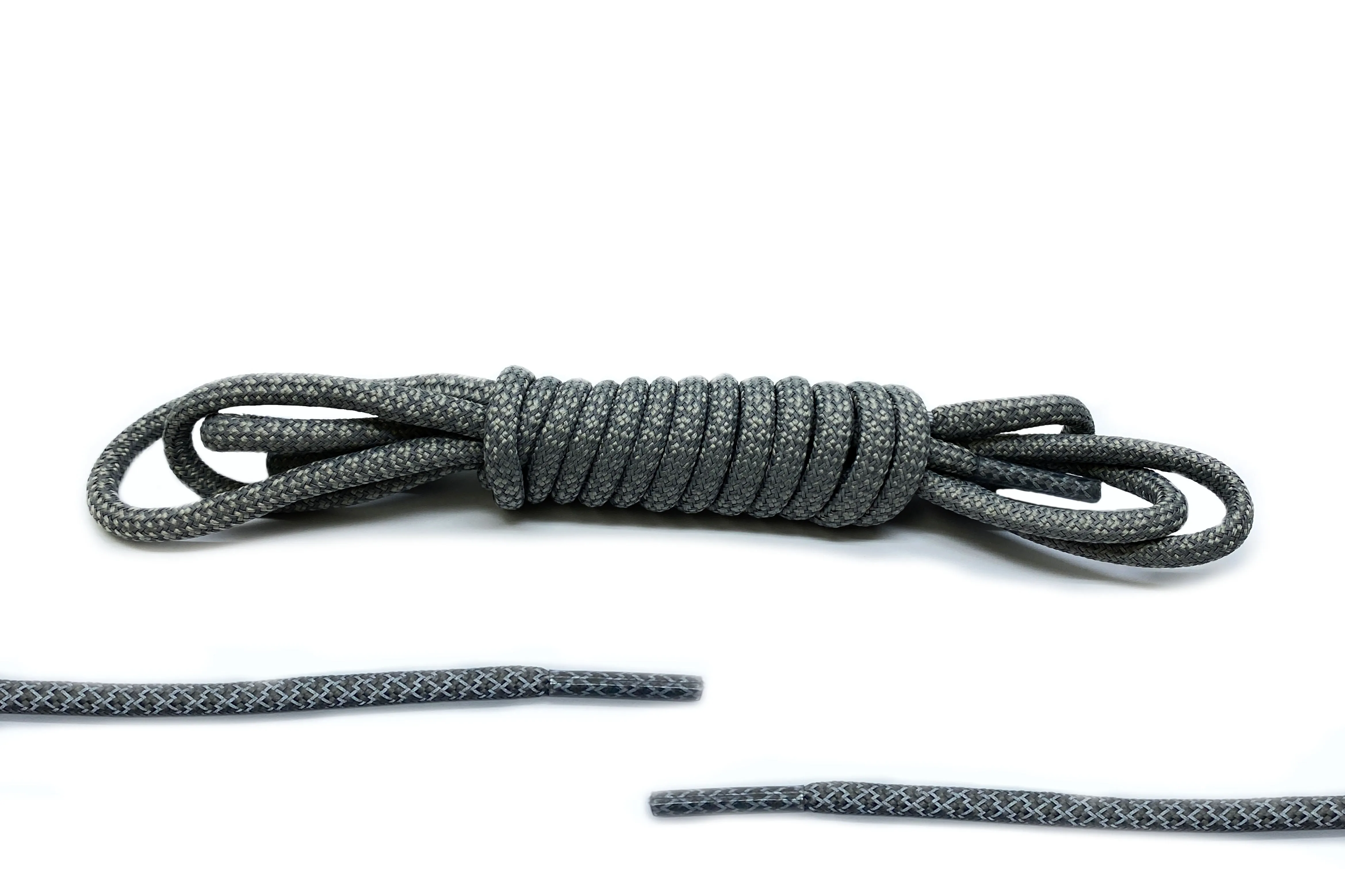 Grey Rope Laces (Reflective)