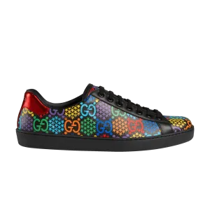 Gucci GG Psychedelic Ace Sneaker in Black
