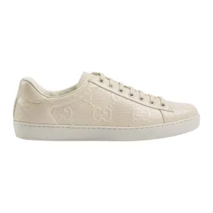 Gucci Shoes, Beige GG Ace Leather Sneakers (size 8.5)