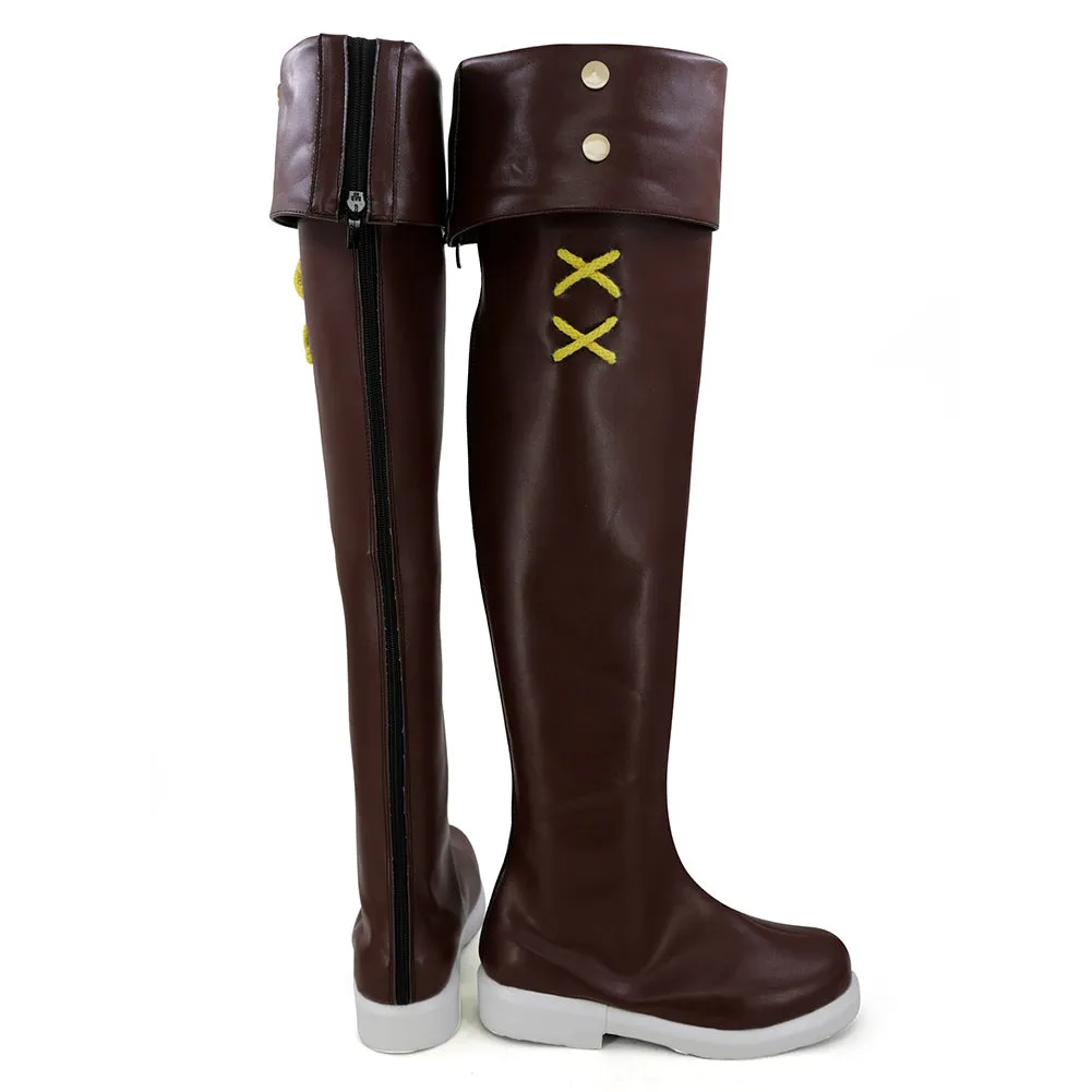 Heartfilia Lucy Anime Character Cosplay Shoes Boots Halloween Costumes Accessory Custom Made