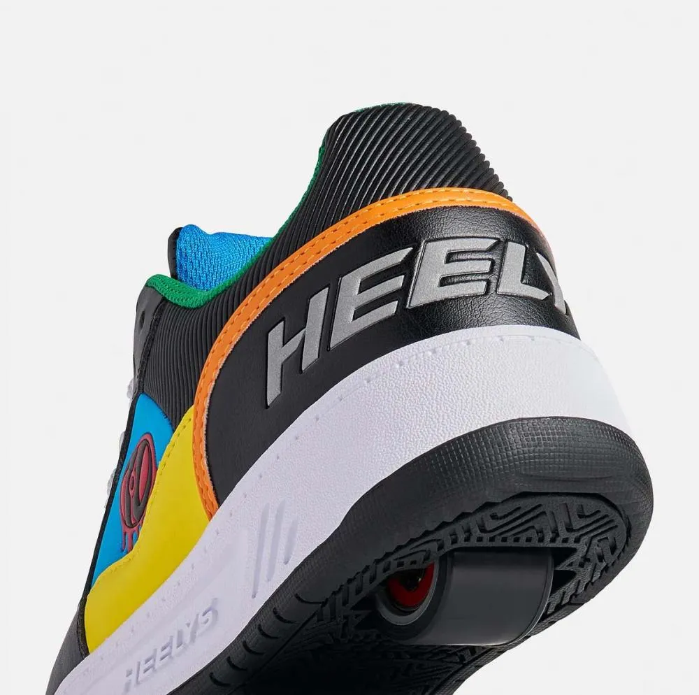 Heelys Rezerve Low Shoes - Black / Red / Cyan / Yellow