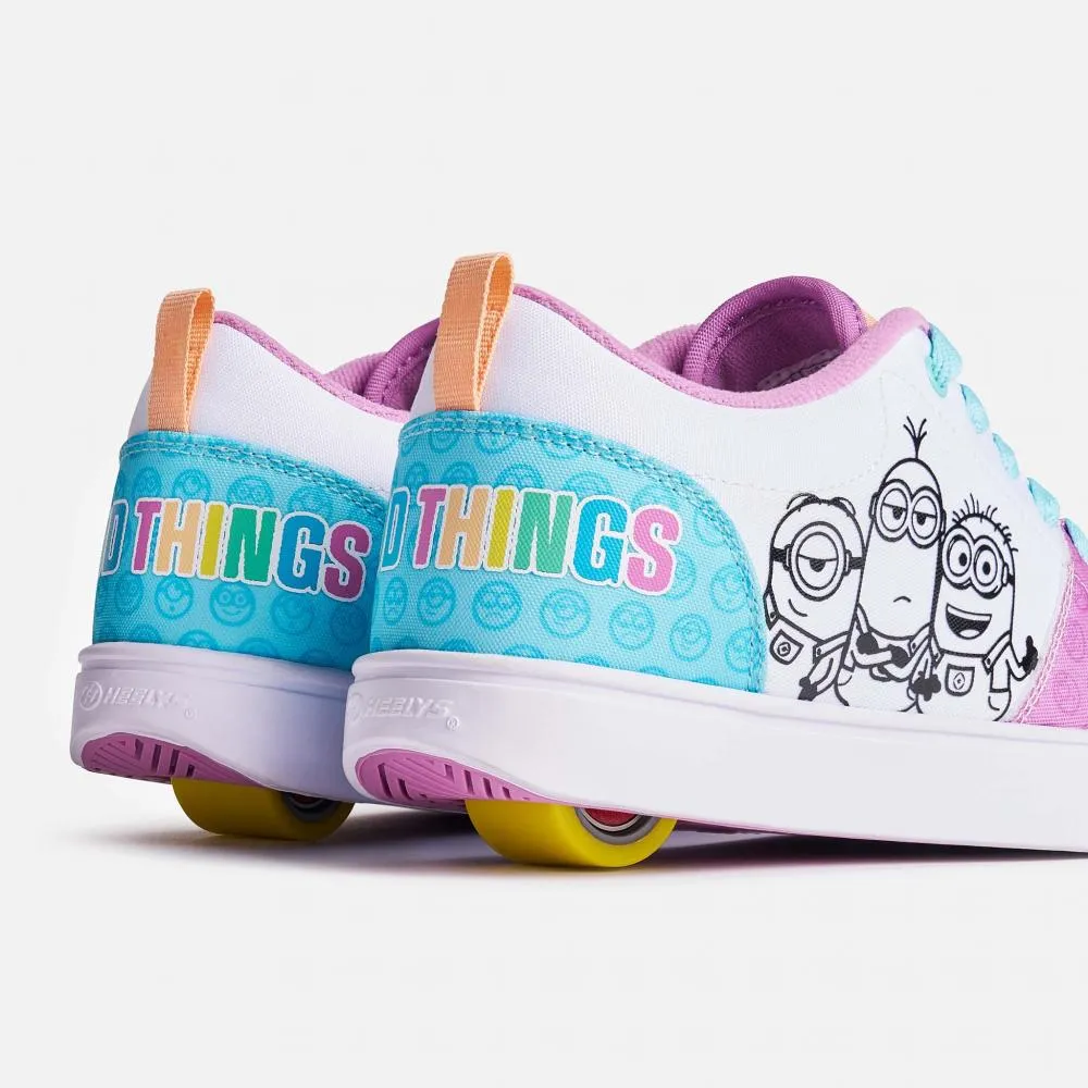 Heelys x Minions Ezzential Shoes - White / Purple / Sky Blue