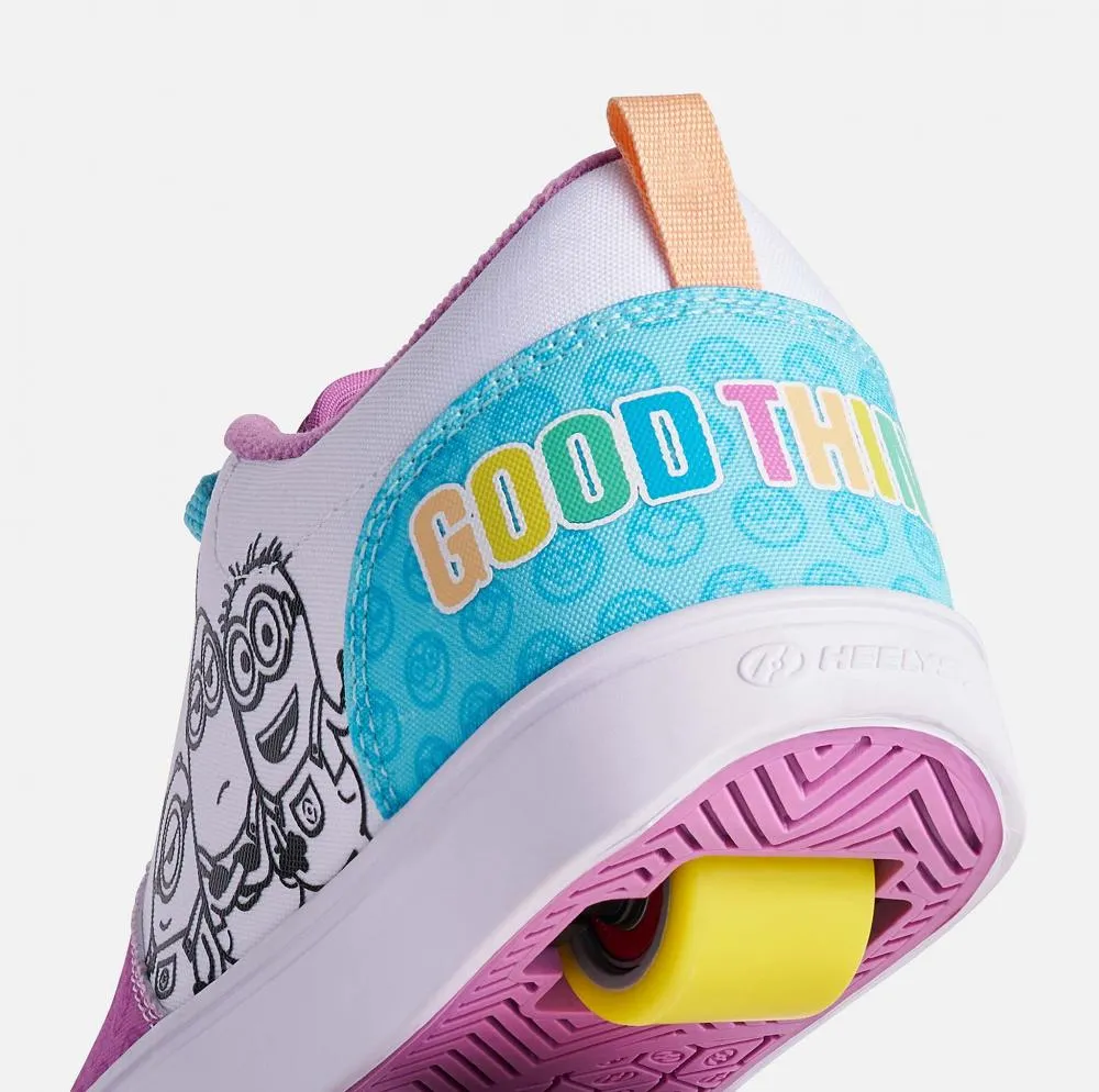 Heelys x Minions Ezzential Shoes - White / Purple / Sky Blue
