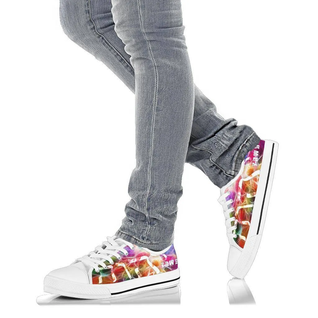 His Name is YHWH - Low-top shoes Custom shoes