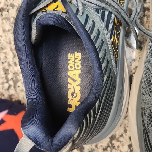 HOKA One One Bondi 6 Men's Blue Running Shoe Size 12.5