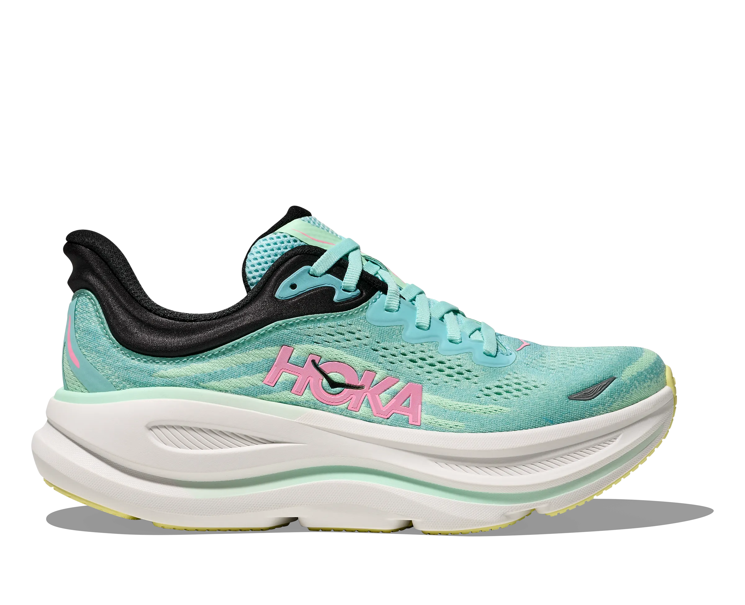 Hoka Women's Bondi 9 | Blue Spark/Mint Fluorite