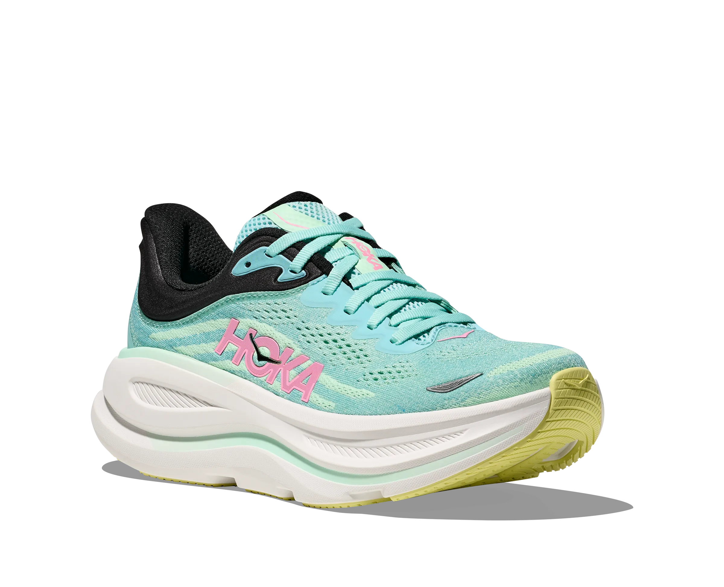 Hoka Women's Bondi 9 | Blue Spark/Mint Fluorite