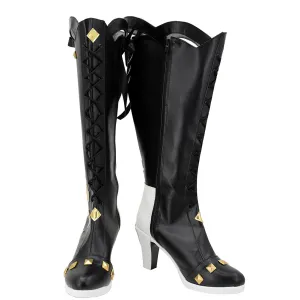 Honkai Impact 3rd Pardofelis Cosplay Black Boots Halloween Costumes
