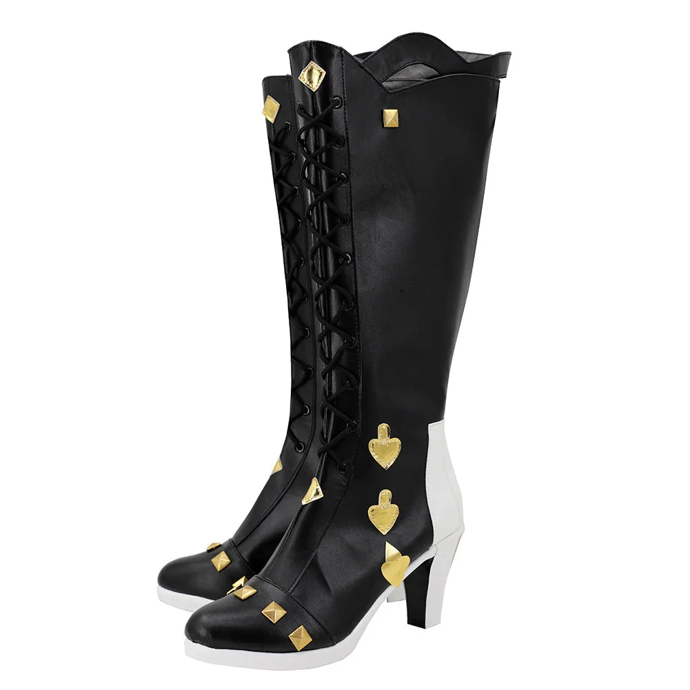 Honkai Impact 3rd Pardofelis Cosplay Black Boots Halloween Costumes