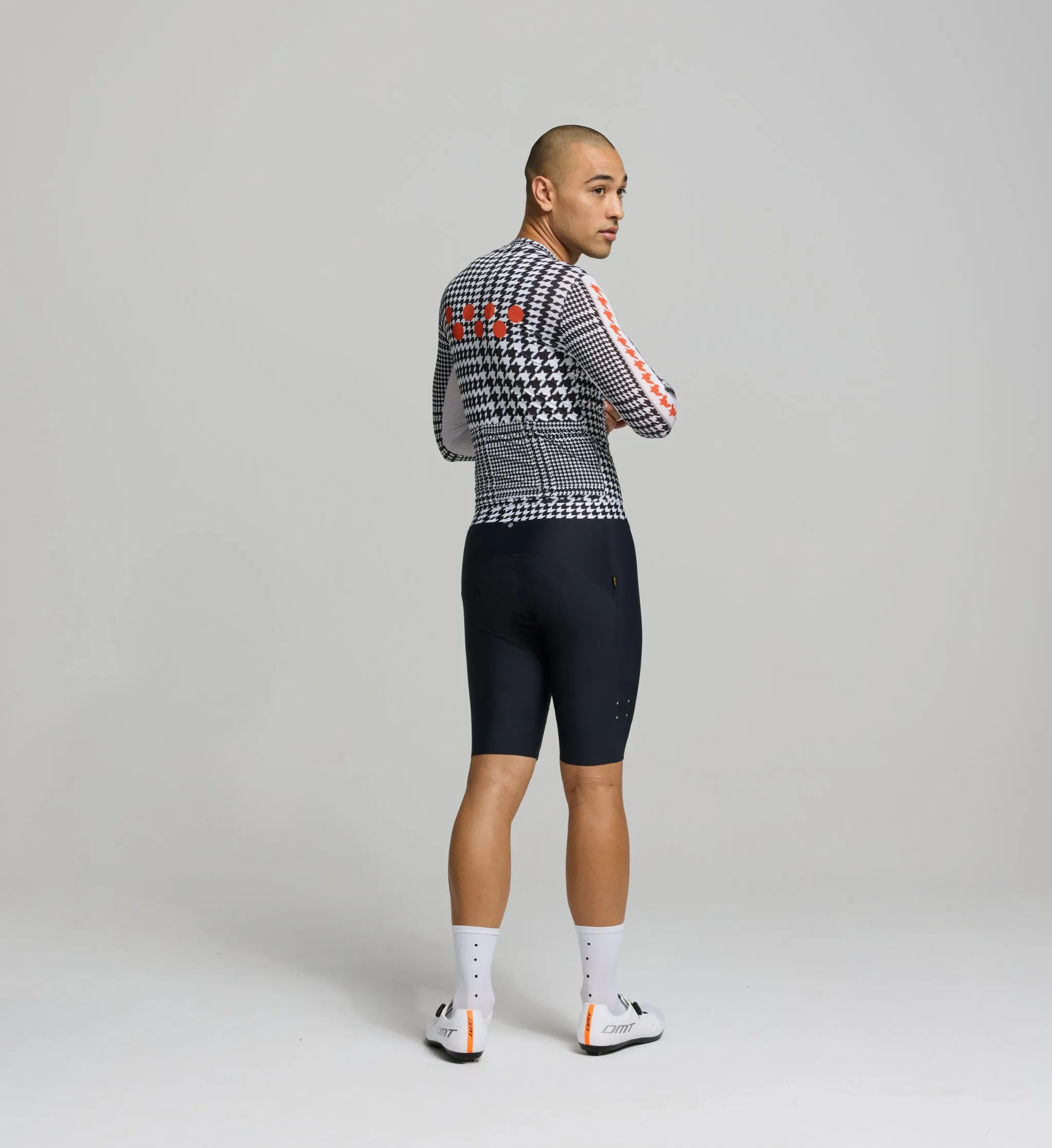 HoundsKNIT / Men's LS Training  Jersey - Monochrome