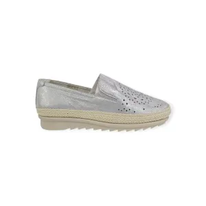Hush Puppies Dory II Glaxo Silver Goat Spirit Leather