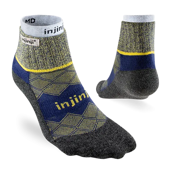 Injinji RUNNER   LINER Womens Mini-Crew Running Socks
