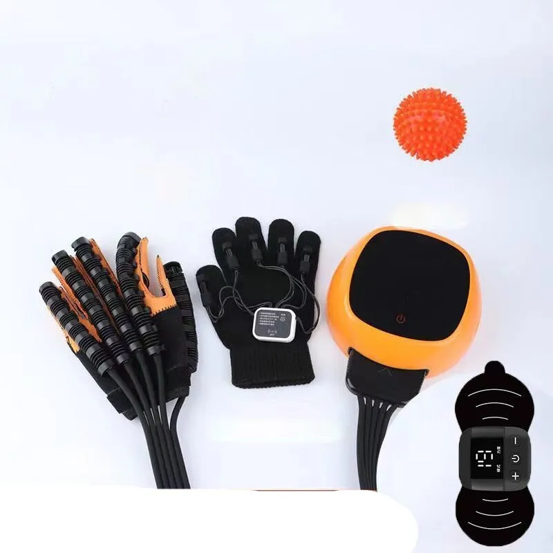 Intelligent Each Finger Precise Sensor Support Hand Training Robot Gloves