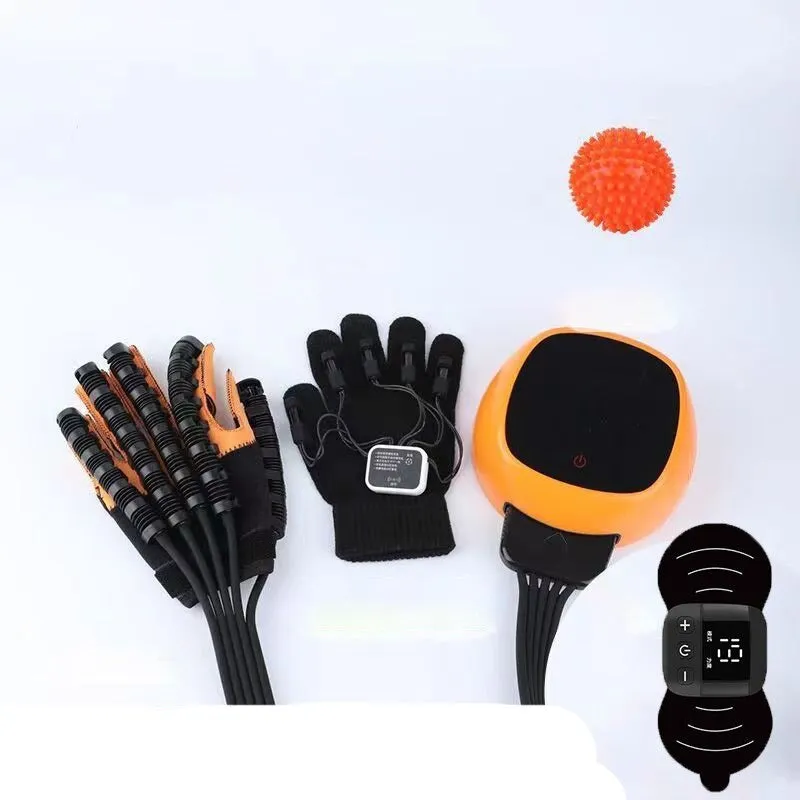 Intelligent Each Finger Precise Sensor Support Hand Training Robot Gloves