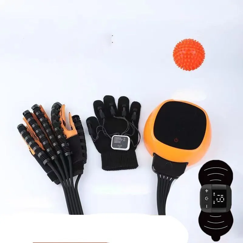 Intelligent Each Finger Precise Sensor Support Hand Training Robot Gloves