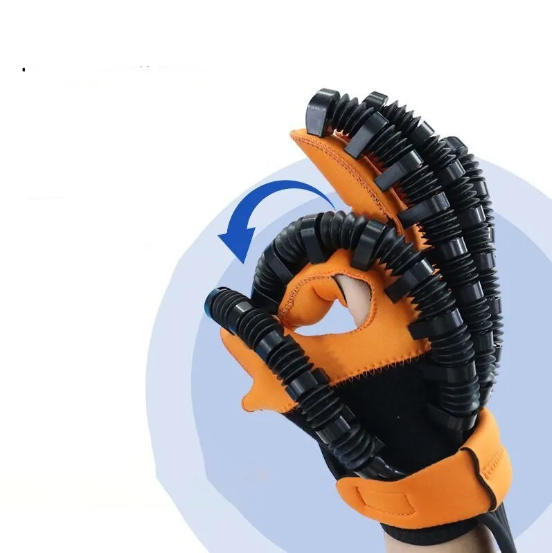 Intelligent Each Finger Precise Sensor Support Hand Training Robot Gloves