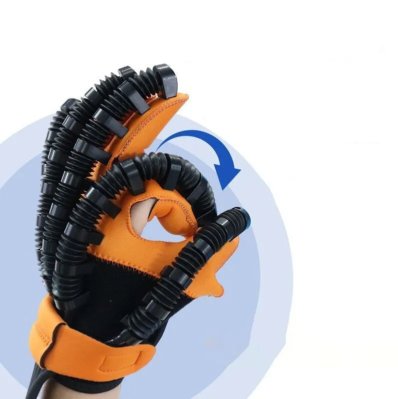 Intelligent Each Finger Precise Sensor Support Hand Training Robot Gloves