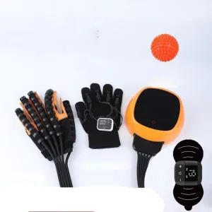 Intelligent Each Finger Precise Sensor Support Hand Training Robot Gloves