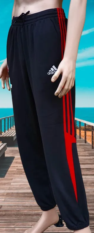 ITALIAN CALCIO AC MILAN 2008-2009 UEFA CHAMPIONS LEAGUE PRESENTATION & TRAINING ADIDAS JOGGING PANTS SIZE MEDIUM 38/40   SOLD !!!