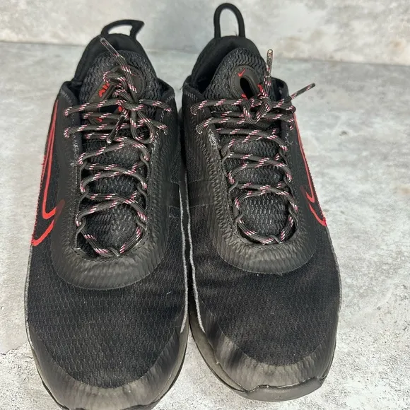 Juniors Nike Air Max 2090 GS - DJ4623 001 - Black University Red White 5Y