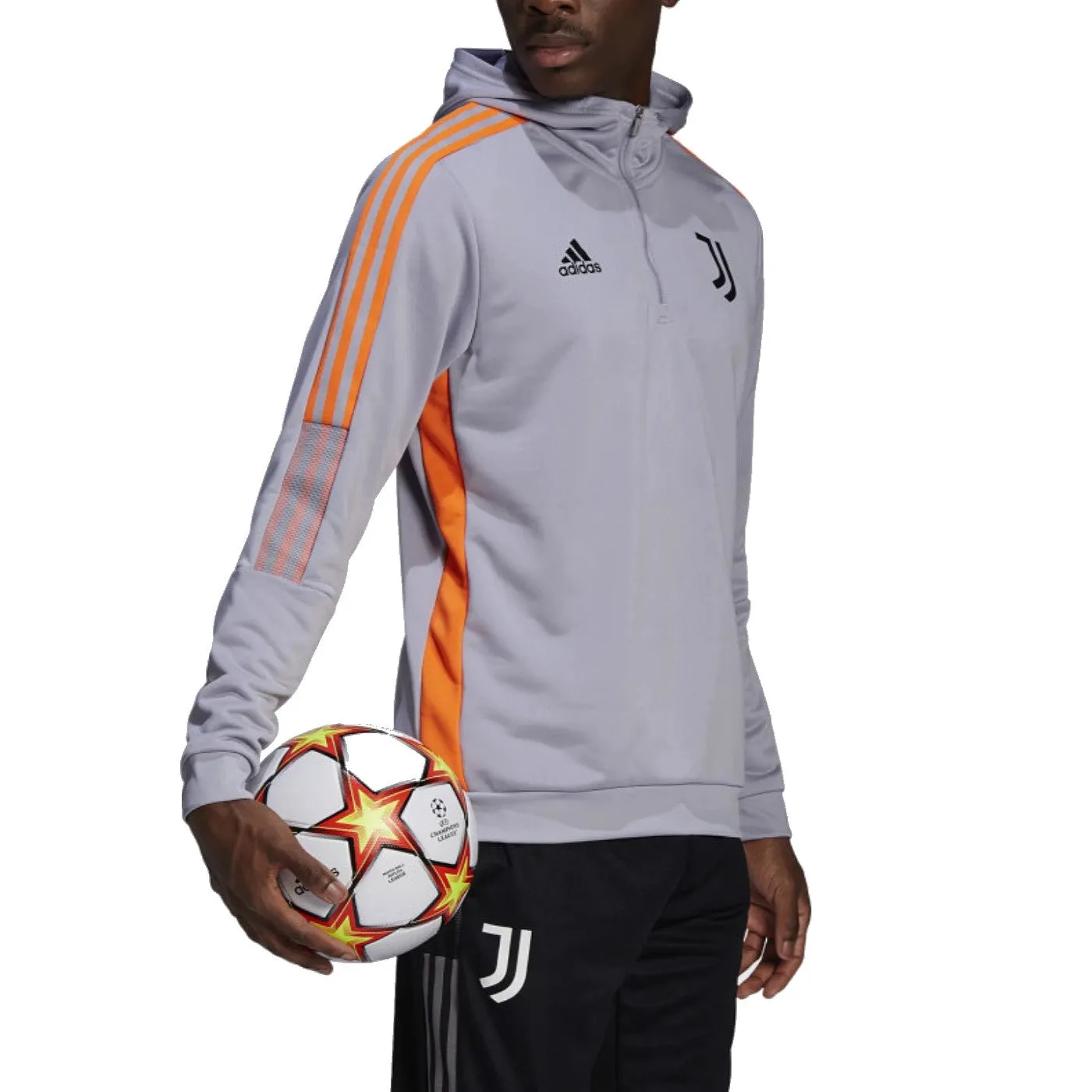 Juventus FC hooded training technical tracksuit 2022 - Adidas