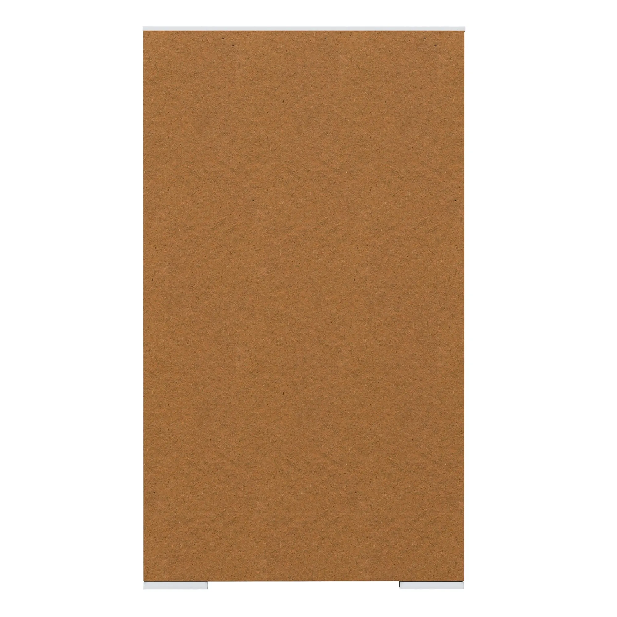 Karlstad Wardrobe - White and walnut