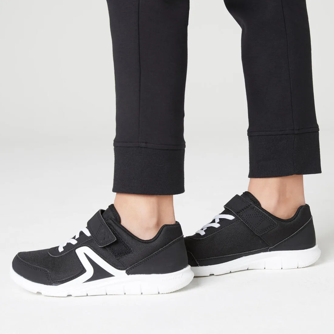 Kids' Breathable Cotton Jogging Bottoms 900 - Light