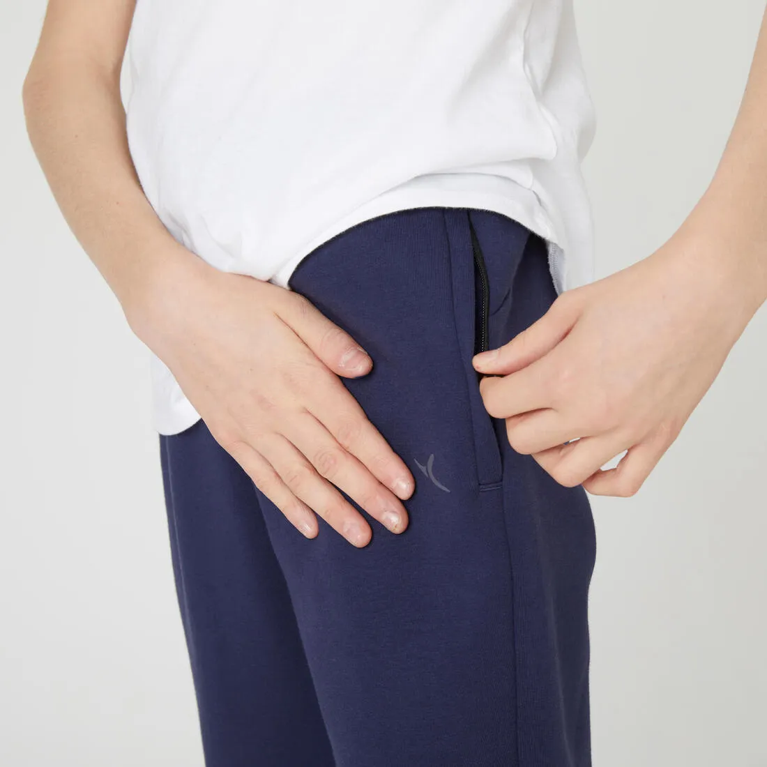 Kids' Breathable Cotton Unisex Jogging Bottoms 900
