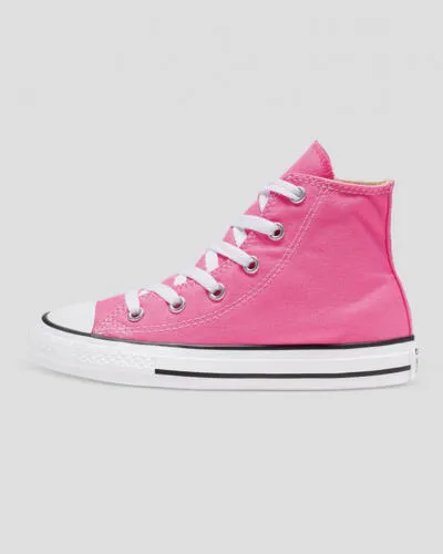 Kids Chuck Taylor Core Canvas Hi - Pink